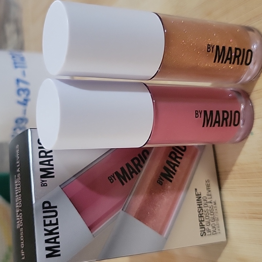Makeup BY Mario~ Supershine Lip Gloss Duo *Gift Set*